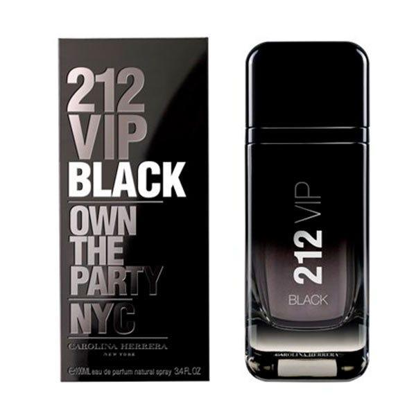Combo Black Friday com 3 perfumes: Carolina Herrera Bad Boy, Carolina Herrera 212 VIP Black e Paco Rabanne Invictus - 100ml