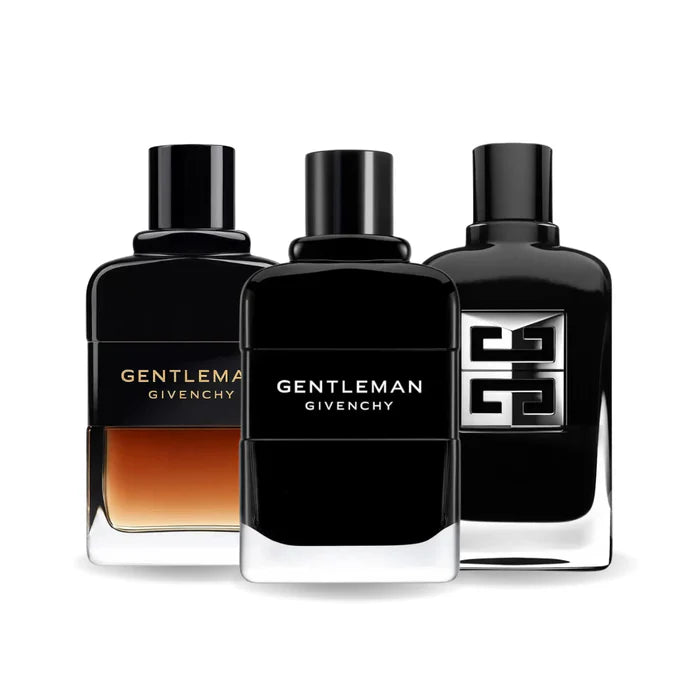 Combo Black Friday com 3 perfumes: Givenchy GENTLEMAN, Givenchy GENTLEMAN RESERVE PRIVÉE e Givenchy GENTLEMAN SOCIETY - 100ml